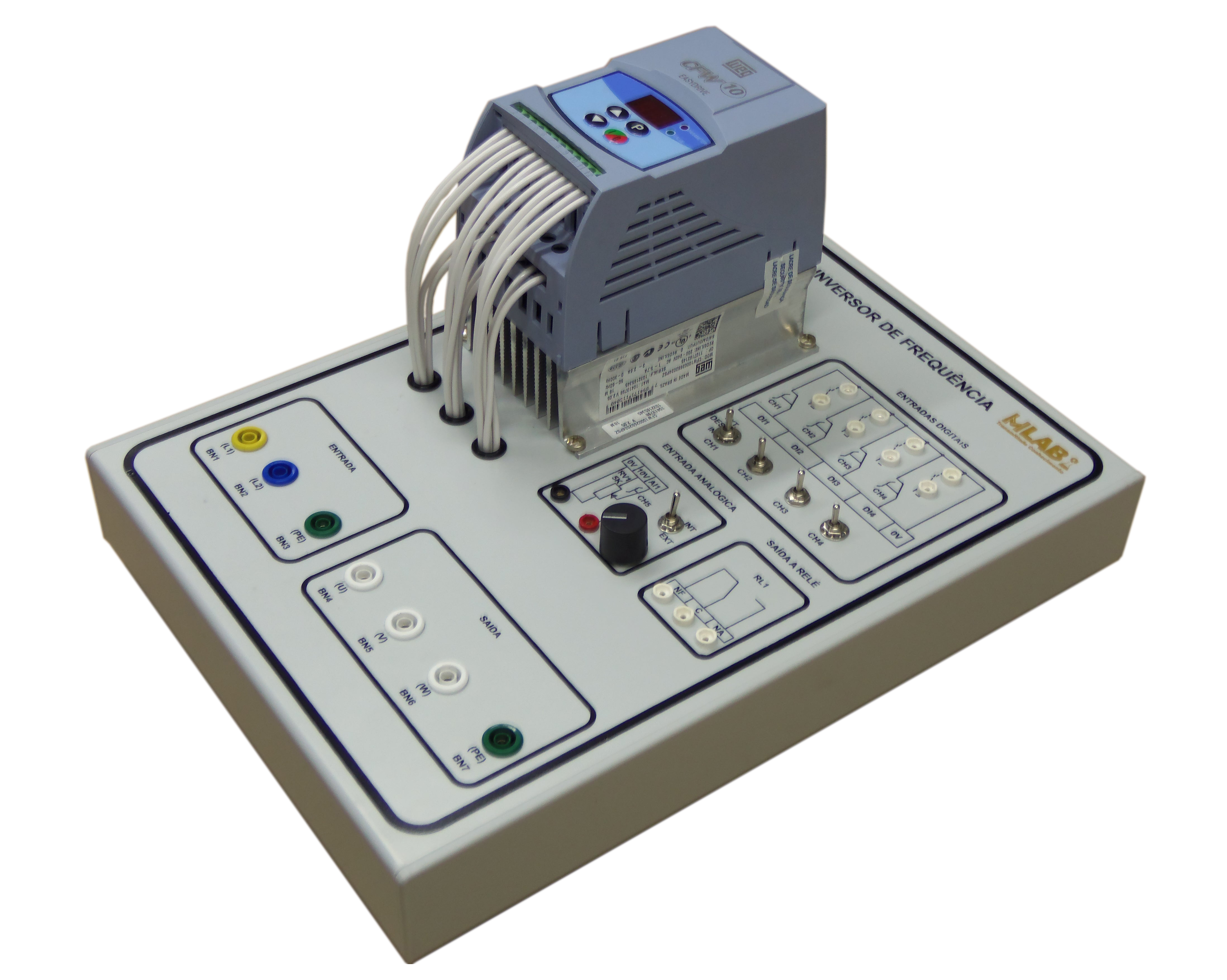 E10 INVERSOR DE FREQUÊNCIA DIDÁTICO